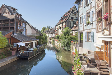 Image showing little Venice in Colmar