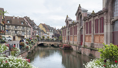 Image showing little Venice in Colmar