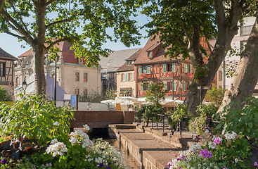 Image showing little Venice in Colmar