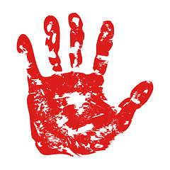 Image showing Prints of hands 