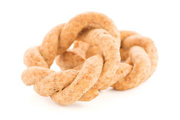 Image showing Olive cracker