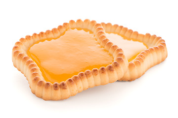 Image showing Lime jam tartlets