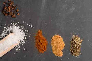 Image showing Cooking ingredients for mediterranean cuisine