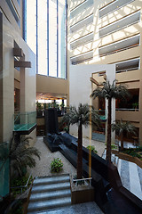 Image showing hotel lobby interior