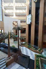 Image showing hotel lobby interior