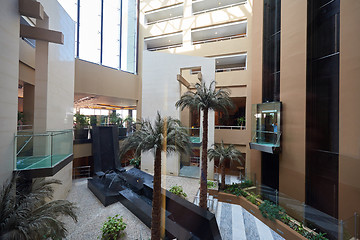 Image showing hotel lobby interior