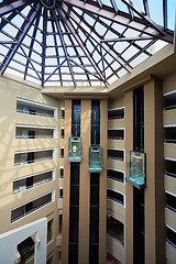 Image showing hotel lobby interior