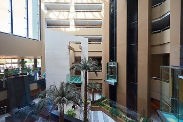 Image showing hotel lobby interior