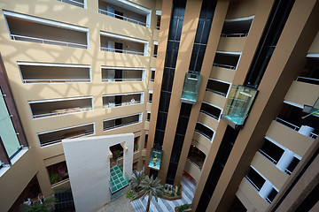 Image showing hotel lobby interior