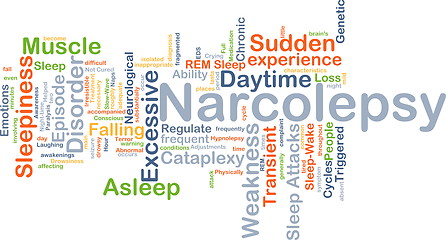 Image showing Narcolepsy background concept