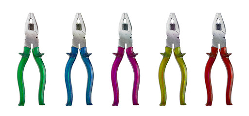 Image showing Studio photography of a pliers