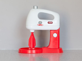 Image showing Toy cooking mixer or blender