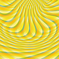 Image showing Abstract swirl background. Pattern with optical illusion. 