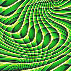 Image showing Abstract swirl background. Pattern with optical illusion. 