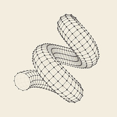 Image showing Spiral. 3d vector illustration. 
