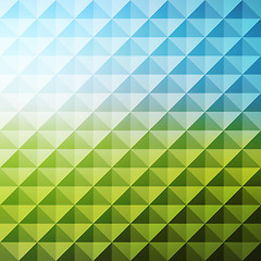 Image showing Abstract geometric background. Mosaic. Vector illustration. 