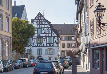 Image showing old town of Colmar