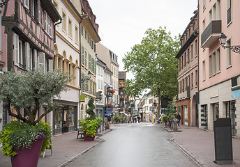 Image showing old town of Colmar