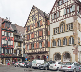 Image showing old town of Colmar