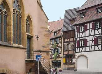 Image showing old town of Colmar