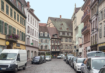 Image showing old town of Colmar