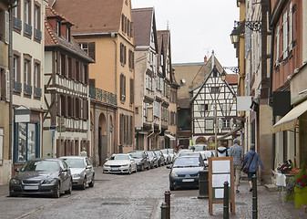 Image showing old town of Colmar