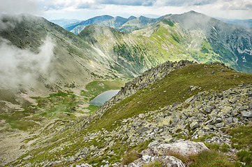 Image showing Hi-res panorama of Retezat Mountains, Romania, Europe