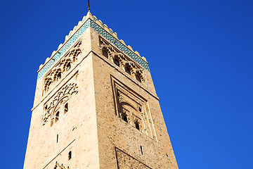 Image showing history in maroc   religion and the blue     sky
