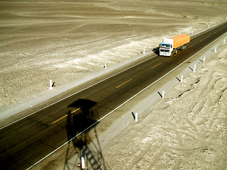 Image showing Panamericana Street, Peru