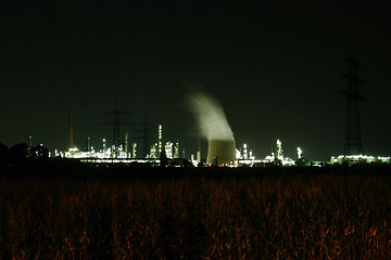 Image showing Industry At Night