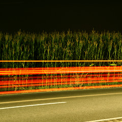 Image showing car at night