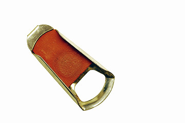 Image showing Isolated bottle cap opener