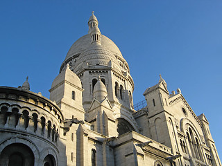 Image showing Basilica of Sacre-Coeur in Paris