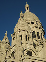 Image showing Basilica of Sacre-Coeur in Paris