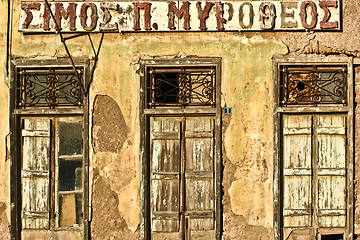 Image showing Old house in greece in the summer (Peloponese)