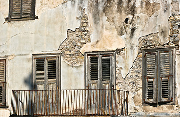 Image showing Old house in greece in the summer (Peloponese)