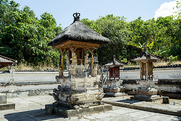 Image showing Hindu temple at Pura Sahab, Nusa Penida, Bali, Indonesia