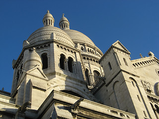 Image showing Basilica of Sacre-Coeur in Paris