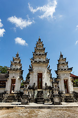 Image showing Hindu temple at Pura Sahab, Nusa Penida, Bali, Indonesia