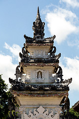 Image showing Hindu temple at Pura Sahab, Nusa Penida, Bali, Indonesia