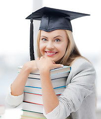 Image showing student in graduation cap