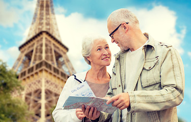 Image showing senior couple on city street