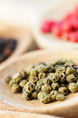 Image showing Assorted peppercorns