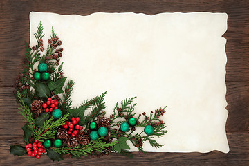 Image showing Decorative Christmas Border