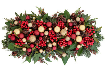 Image showing Christmas Decorative Display