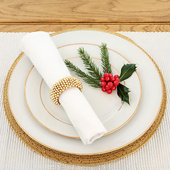 Image showing Christmas Dinner Time