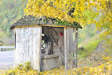 Image showing old draw-well 