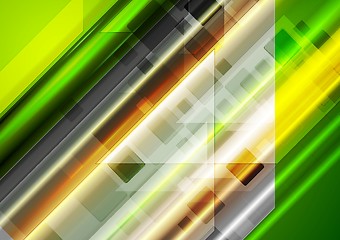 Image showing Abstract bright tech background