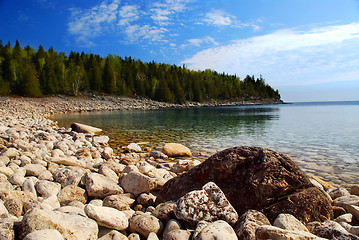 Image showing Lake landscape