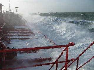 Image showing Sea spray_2_25.01.2008